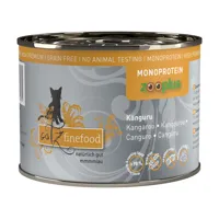 24x200g catz finefood monoprotein kangourou - pâtée pour chat