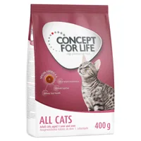 400g all cats concept for life - croquettes pour chat