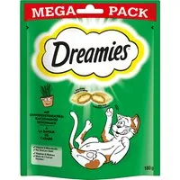 catisfactions maxi pack, 180 g pour chat - herbe à chat, 4 x 180 g