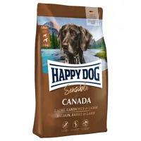 lot happy dog supreme pour chien - sensible canada (2 x 11 kg)