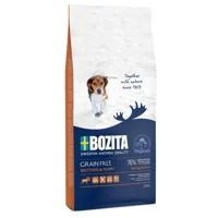 2x12kg bozita grain free mother & puppy élan - croquettes pour chien