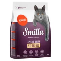 4kg adult sterilised smilla - croquettes pour chat