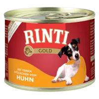 12x185g gold bouchées de poulet rinti - nourriture pour chien