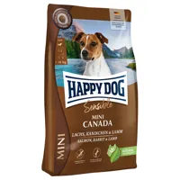 lot happy dog supreme pour chien - mini canada (2 x 4 kg)