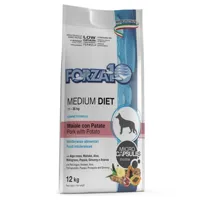 lot forza10 pour chien - medium diet low grain porc (2 x 12 kg)