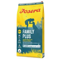 lot josera pour chien - familyplus (2 x 12,5 kg)