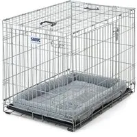 cage de transport et d'intérieur dog residence - l 61 x p 91 x h 71 cm