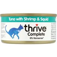 thrive complete 6 x 75 g - thon, crevettes, calamars