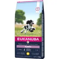 lots économiques eukanuba - puppy medium breed poulet (2 x 15 kg)