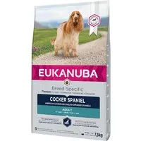 lots économiques eukanuba breed nutrition 2 x 12 kg - cocker spaniel (2 x 7,5 kg)