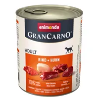 animonda grancarno original adult 6 x 800 g - bœuf, poulet