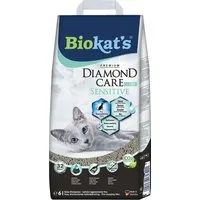 litière biokat's diamond care sensitive classic - 6 l