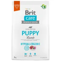 lots économiques brit care - hypoallergenic puppy agneau, riz (2 x 3 kg)