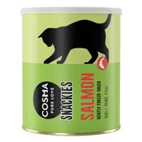 lots économiques maxi tube cosma snackies - 3 x saumon (360 g)