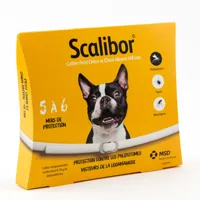 scalibor® collier antiparasitaire - 2 colliers petit chien et chien moyen, 48 cm