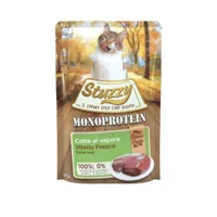 stuzzy monoprotein grain free pâtée pour chat au veau 85 gr 2 boîtes (40 x 85 g)