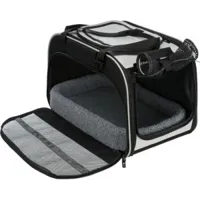 sac de transport valery noir/gris (29 × 31 × 49 cm) une pièce