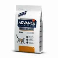 croquettes advance pour chats veterinary diets weight balance feline sac 8 kg - lot de 2