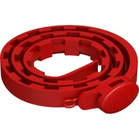 francodex - collier antiparasitaire icaridine 60 cm rouge pour chien moins de 25 kg rouge