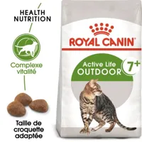royal canin outdoor 7+ croquettes chat 2 kg