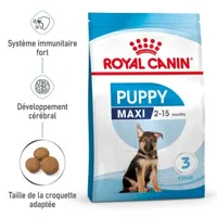 royal canin maxi chiot croquettes chien 2x15 kg