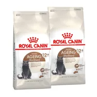 royal canin stérilisé ageing 12+ croquettes chat 2x4 kg