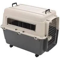 cage de transport kennel box pour chien ou chat (modèle avion)