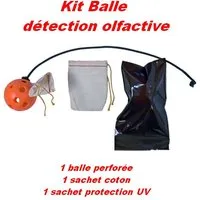 kit balle pour détection olfactive