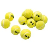 lot de 12 balles de tennis pour chien