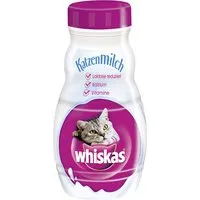 12 bouteilles de 200 ml lait whiskas - friandises pour chat