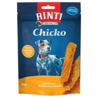 4x500g extra chicko poulet rinti - friandises pour chien