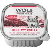 6x300g bœuf high valley wolf of wilderness adult - nourriture humide pour chien