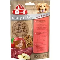 50g 8in1 meaty treats canard, pommes - friandises pour chien
