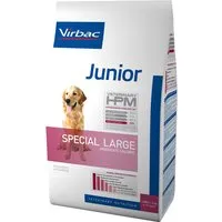 2x12kg virbac veterinary hpm junior special large - croquettes pour chiot
