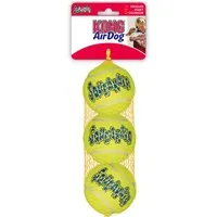 kong balles de tennis - jouet pour chien - 3 balles (taille m)