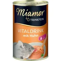 6x135ml boisson trinkfein thon miamor - friandises pour chat