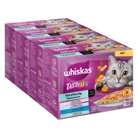 96x85g multipack whiskas tasty mix poisson du jour en sauce - pâtée pour chat