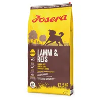 lot josera pour chien - agneau, riz (2 x 12,5 kg)