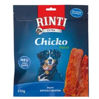 rinti chicko pour chien - 250 g, maxi morceaux de canard