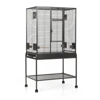 cage pour oiseaux montana madeira single - kit d'extension : l 85 x l 54 x h 155 cm
