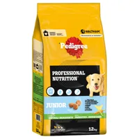 lot pedigree pour chien - professional nutrition junior volaille, légumes (2 x 12 kg)